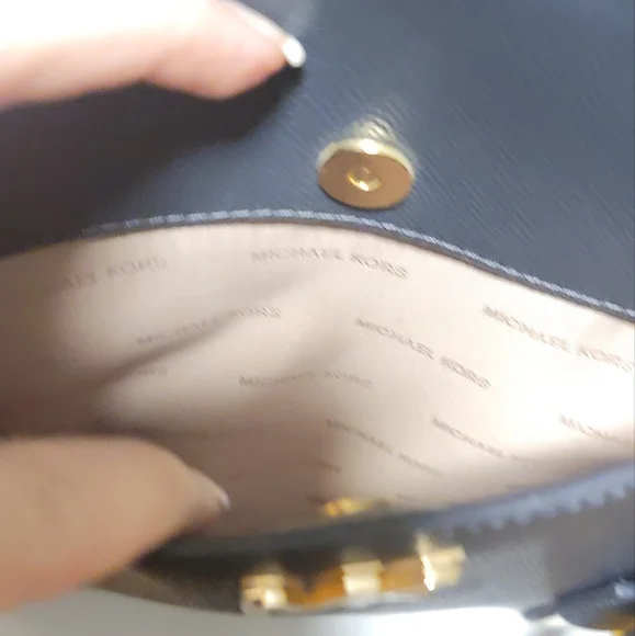 Michael Kors midnight blue Maddie tote size medium. - Picture 7 of 11